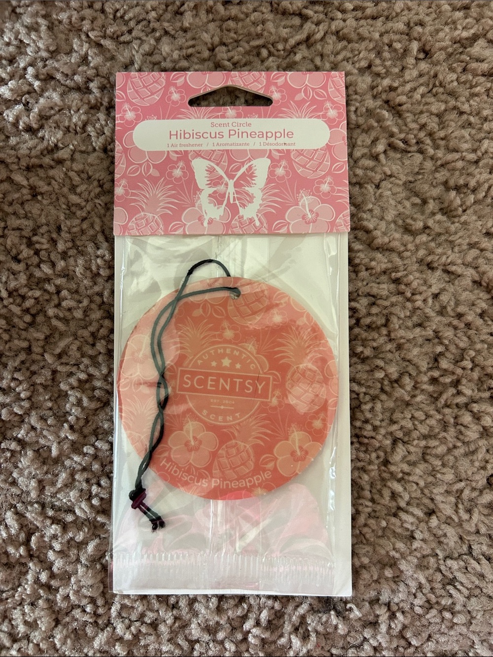 Scentsy Hibiscus Pineapple Scent Circle